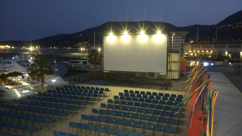 cinema arene estive drive-in porto Mirabello La Spezia